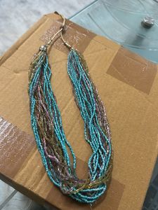 Boho Beaded Layered Necklace