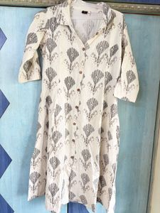 Women's Printed Cotton Kurta
