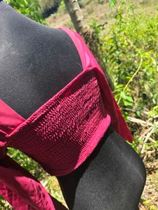 Crochet Crop Top Blouse