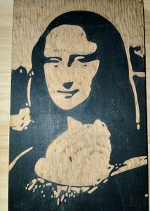 Mona Lisa Wood Wall Art