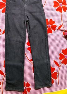 Dark Gray Denim Jeans