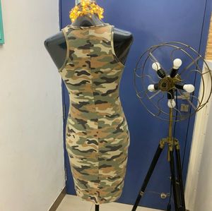 Camouflage Tank Dress