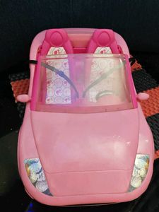 Barbie Pink Convertible Car