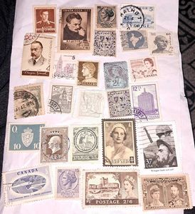 Rare collection of Monochromatic stamps
