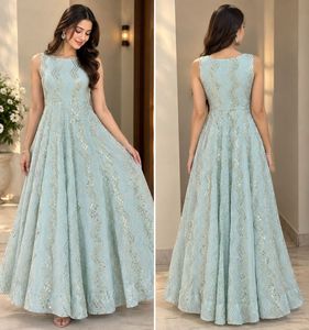 Elegant Sequin Embellished Gown