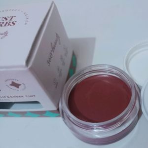 JUST HERBS LIP &amp; CHEEK TINT - MAHOGANY