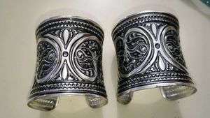 Silver Cuff Bracelets Special For Navratri
