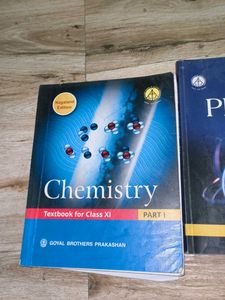 class 11 science books (physics and chem)