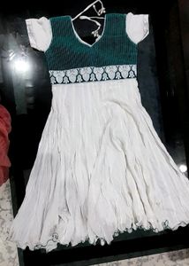 White Embroidered Dress