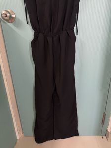 Black Embellished Romper