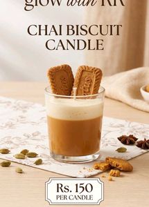 Chai Biscuit Scented Candle