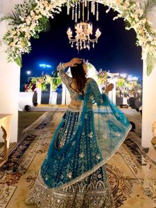 💙✨️Lehga For Reception Wear✨️💙