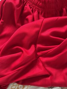 Vibrant Red Women's Lounge Pants