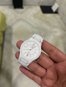 Titan White Ceramic Watch