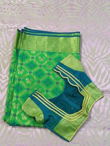 Cotton Blend Saree