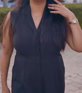 Sleek Black Sleeveless Jumpsuit