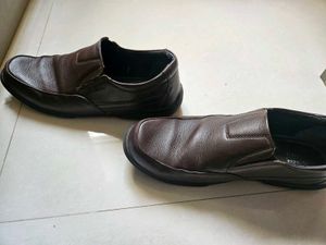 Bata Comfit Men Brown Solid Formal Slip Ons