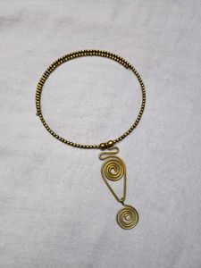 Boho Brass Choker