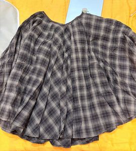 Chic Plaid Midi Skirt