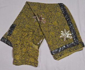 Designer Saree with Sequins