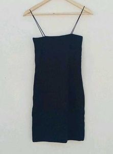 Black Spaghetti Strap Dress