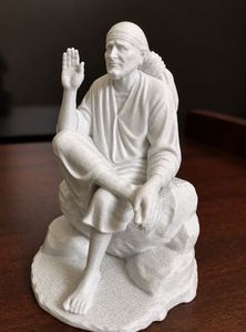 Sai Baba Blessing Sculpture – 3D Print Model