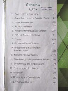 Xamidea Biology for Class XII (2018-19)