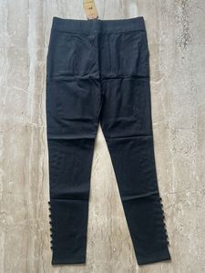 Stylish Black Ankle Pants leggings 3xl
