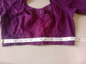 Purple Readymad Blouse