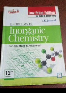 Balaji Physical + Organic + Inorganic Chemistry