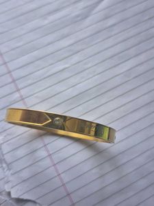 Gold Tone Bangle Bracelet