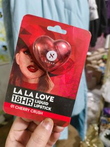 SUGAR LaLa Love 18HR Liquid Lipstick - Cherry C