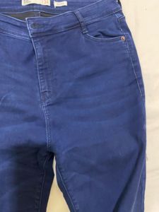 Blue Flared Jeans