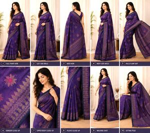 New premium quality tussar saree