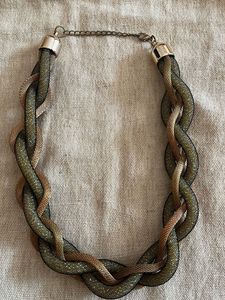 Braided Mesh Necklace