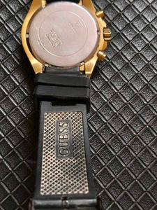 GUESS GW0263G1 Multifunction Men's Black and Gold