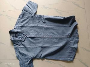 Men's Grey Casual Shirt