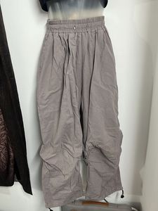 Drawstring Ankle Cargo Pants