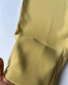 GU BRAND Lime Green Trousers