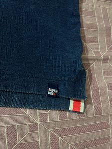 Superdry Men's Navy Polo T-Shirt