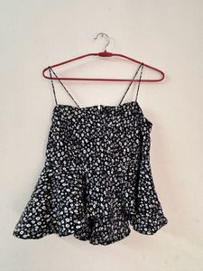 Chic Floral Print Camisole Top