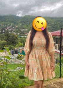 Pretty Smocked Mini Dress