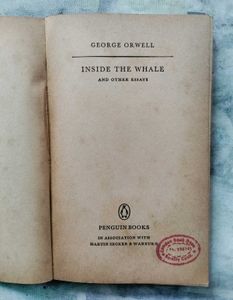 Inside the Whale by George Orwell