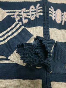 Striped Knit Jacket