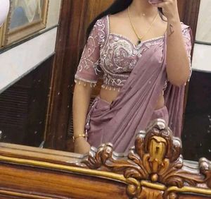 Lavendar handwork Lehanga with Blouse💖💜