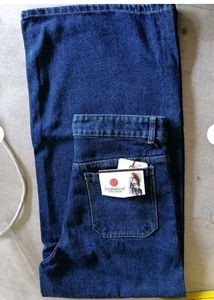 Wide Leg Denim Jeans