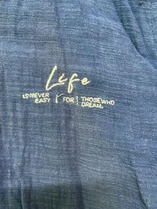 Intune Men's Blue Short Sleeve Shirt