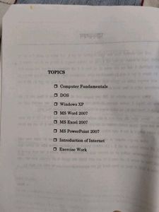 Computer Course Book