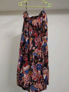 Bohemian Print Skirt