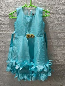 Cute Blue Party Dress